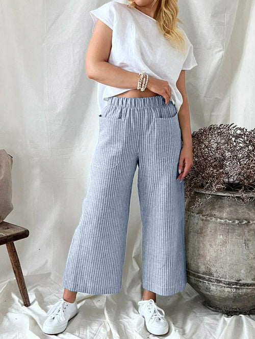 Loose Fashion Casual Straight Leg Pants for Women